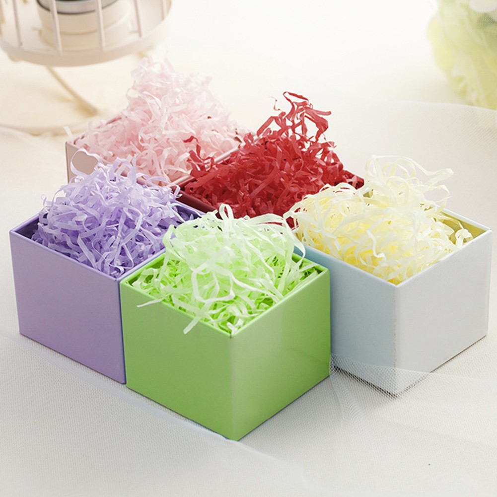Shredded Paper for Gift Baskets, Crinkle Cut Paper Shred Filler